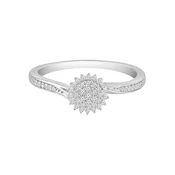 Diamant Exquis Prstan srebrna