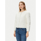 Morgan Prehodna jakna 251-GBOWIE Écru Regular Fit