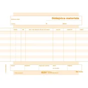ALEA Oddajnica materiala - samokopirna