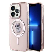 Karl Lagerfeld Etui Karl Lagerfeld IML Choupette MagSafe za iPhone 14 Pro - roza