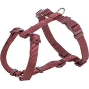 Trixie oprsnica za pse H Premium M-L 52-75 cm/20 mm sangria