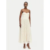 Bardot Večerna obleka Estie 59786DB4 Kremna Regular Fit