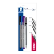 Staedtler flomastri Triplus set, 3x fineliner +1x bonus tehnični svinčnik 774, na blistru
