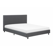 Postelja Berwyn 589 (Siva) Zakonske, Siva, 160x200, Blago, Posteljno dno, 170x211x94cm