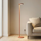 Flos Architectural FLOS Oblique Floor LED talna svetilka 927 USB rust - Dnevna soba/jedilnica - rja mat - Kovina