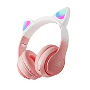 Slušalice sa svetlecim ušima, Wireless, Roze