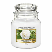 Yankee Candle Sveča v steklenem kozarcu , Cvet kamelije, 410 g