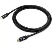 Equip 128346 USB kabel 1 m USB 3.2 Gen 1 (3.1 Gen 1) USB C Crno