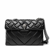 Ročna torba Kurt Geiger Kensington 1470405109 Black/Comb Leather