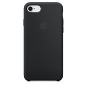 APPLE silikonski ovitek iPhone 8/7 (MQGK2ZM), črn