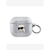 Karl Lagerfeld AirPods 3 Silver Ovitek Srebrna