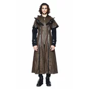 Moški plašč DEVIL FASHION - Fifth Symphony Steampunk Trench Coat With Cape Collar - CT078
