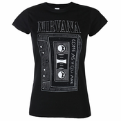 Metal majica moška Nirvana - As You Are Tape - ROCK OFF - NIRVTS09LB