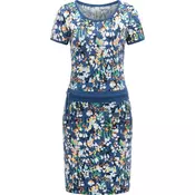Ragwear Poletna obleka Baomi Tropic Youmodo safir/oranžna/črna/bela