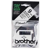 Pisalni trak Brother MK221S 9mm white/black P-t 55, 60, 65, 75 not laminated