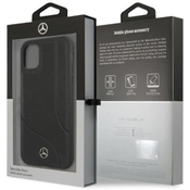 Mercedes MEHCN61ESPBK iPhone 11 6,1 black hardcase Silver Stars Pattern (MEHCN61ESPBK)