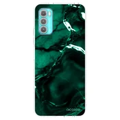 Silikonski prozorni ovitek za Motorola Moto G60 - Dark emerald