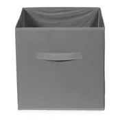 Temno siva plastična škatla za shranjevanje 31x31x31 cm – Compactor