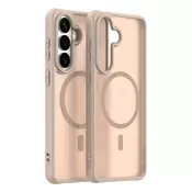 Hibridni ovitek HaloFrost II MagSafe za Samsung Galaxy S26 Plus - gold