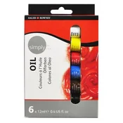 Set oljnih barv Daler - Rowney - SIMPLY 6x12ml (hobby)