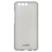 Kisswill silikonski ovitek za Huawei P10, prozorno črn