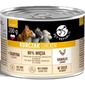 slomart PETREPUBLIC Mokra hrana za mačke - piletina u umaku, 200g