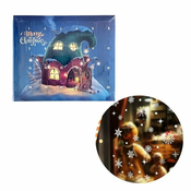 VIVVA Adventni koledar, Set za izdelavo zapestnic, Božični adventni koledar ADVENTBRACE + Okenske nalepke - snežinke SNOWFLAKE | ADVENTSNOW
