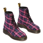 Ženske čevlje Dr. Martens - Tartan - Pink/Multi - 1460 - DM41969650