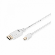 Digitus kabel mini DisplayPort-Display Port 2m bel AK-340102-020-W