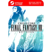 Crisis Core Final Fantasy 7 Reunion - Steam koda brez škatlice (WINDOWS PC | STEAM DECK)