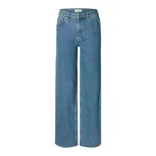 SELECTED Kavbojke SLFWIDE BEA-KORI moder denim