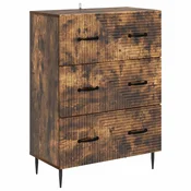 Ormar s ladicama Dimljeni hrast 66 x 34,5 x 89,5 cm
