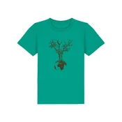 Life-Tree Majica Weltenbaum zelena