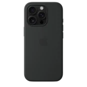 Silikonska maska sa MagSafe za iPhone 16 Pro – crna