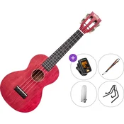 Mahalo ML2CR SET Cherry Red Koncertne ukulele