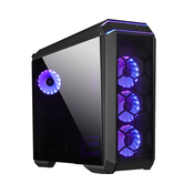 CHIEFTEC kućište STALLION II, ATX, 1x USB-C 3.2, 2x USB 3.1, 1x USB 2.0, 4x 120 mm RGB ventilator, crna