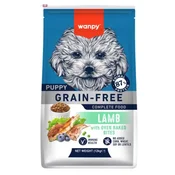 Wanpy Suva hrana za štence Grain Free, Jagnjetina, 12 kg