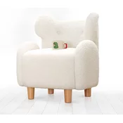 ATELIER DEL SOFA Decija krilna stolica Juano Teddy White