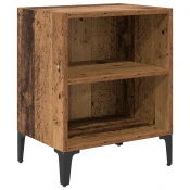 Nocni ormar Staro drvo 40 x 30 x 50 cm Konstruirano drvo
