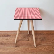 Hanah Home Klub sto Shp241, 35x42x35 cm, Crveni
