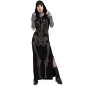 Ženska obleka KILLSTAR - Catacomb - Black - KSRA011650