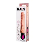 Gardj Europe A-TOYS vibrator z ogrevanjem iz TPE, 12 hitrosti, upogljiv, z možnostjo ponovnega polnjenja