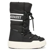 Škornji za sneg Moon Boot Jr Park Tube Lace wp 80D3440130 S Črna
