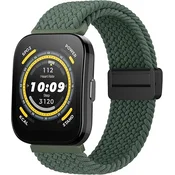 Infostyle Osianga elastični najlonski pašček za Google Pixel Watch/Pixel Watch 2 – olivno zelena
