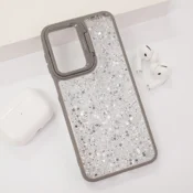 Maska Crystal Dots za Samsung A16 5G/ A166B siva