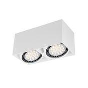 Zuma Line ACGU10-116 - Reflektor BOX 2 2xGU10-ES111/15W/230V bel