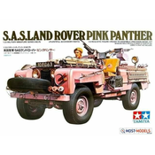 Tamiya maketa-miniatura S.A.S. Land Rover Pink Panther • maketa-miniatura 1:35 vojaška vozila • Level 3