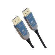 PremiumCord 8K Optični priključni kabel DisplayPort 1.4 M/M, pozlačen priključek 50 m