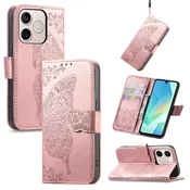 GS Ovitek za Honor 600 Lite, metuljček, roza
