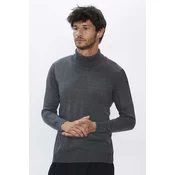 TUDORS Muška rolka Terry, Slim fit, Siva
